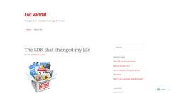 Desktop Screenshot of lucvandal.com